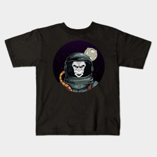 Astronaut Ape Kids T-Shirt